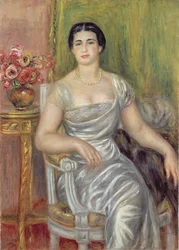 Porträtt av poetinnan Alice Valliere-Merzbach, 1913